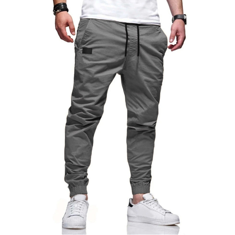Men's casual cargo pants with tapered fit and practical pockets Berg-Feldt