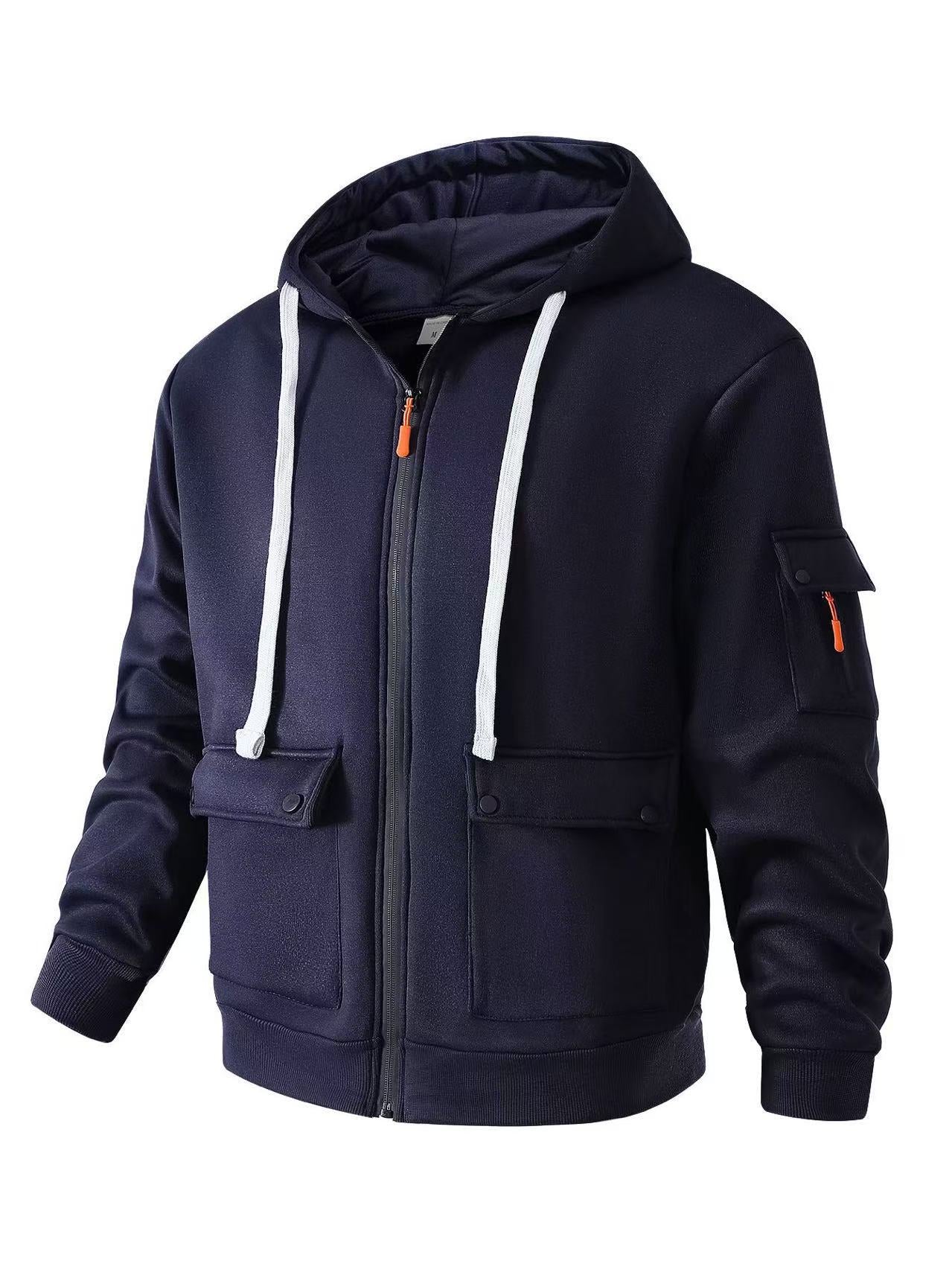 Veste fonctionnelle à capuche multi-poches pour homme Berg-Feldt
