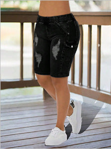 Bequeme Damen Cargo Shorts mit Seitentaschen von berg-feldt