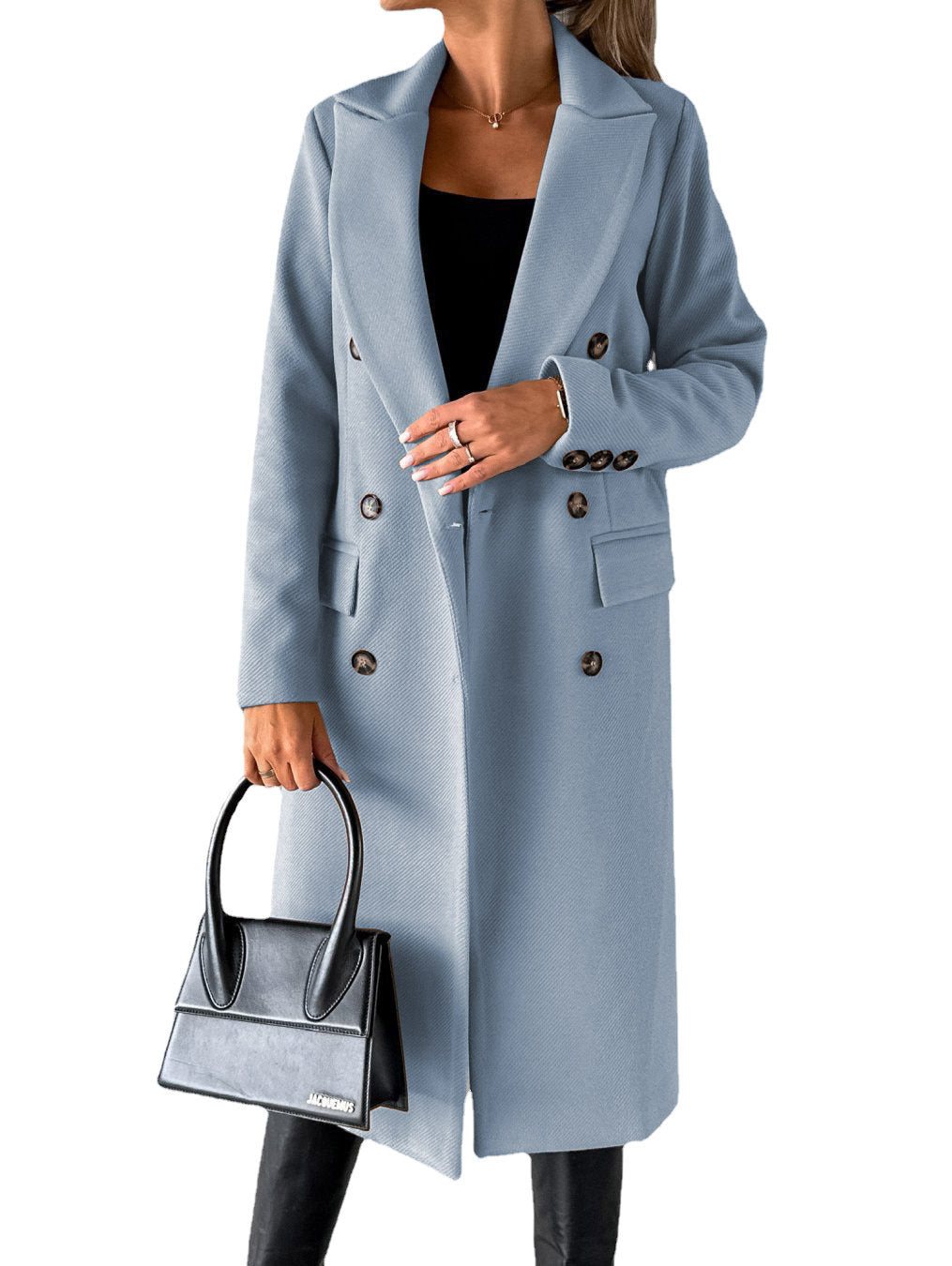 Manteau trench-coat élégant et intemporel pour femme, avec double boutonnage et poches pratiques Berg-Feldt