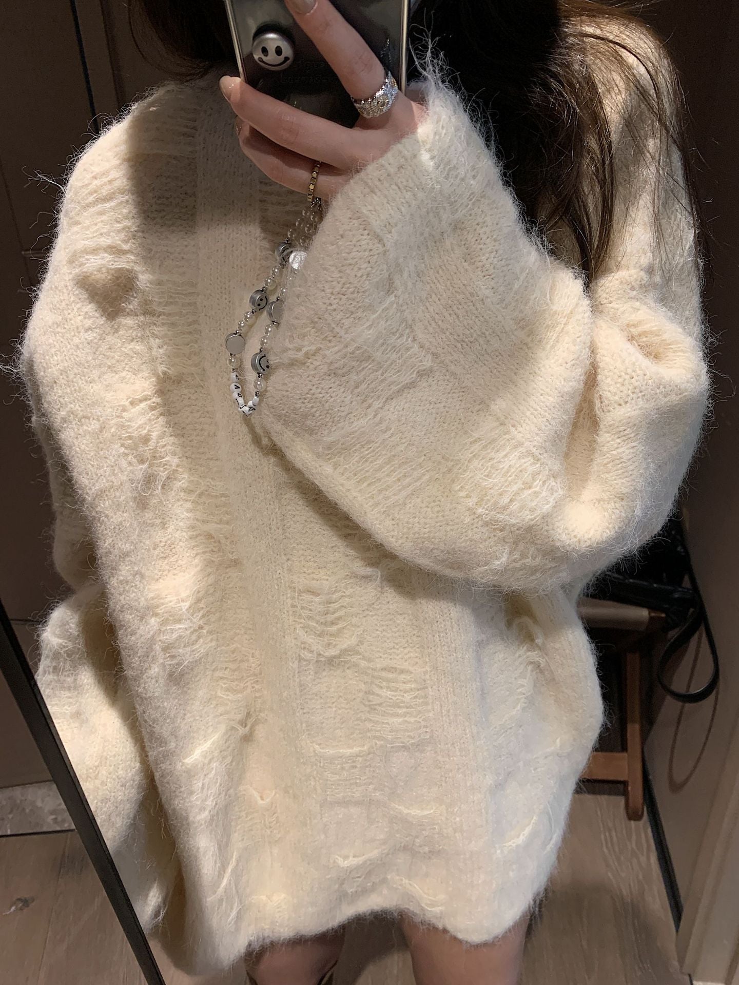 Damen Oversized Strickpullover im lässigen Pullover-Stil Berg-Feldt