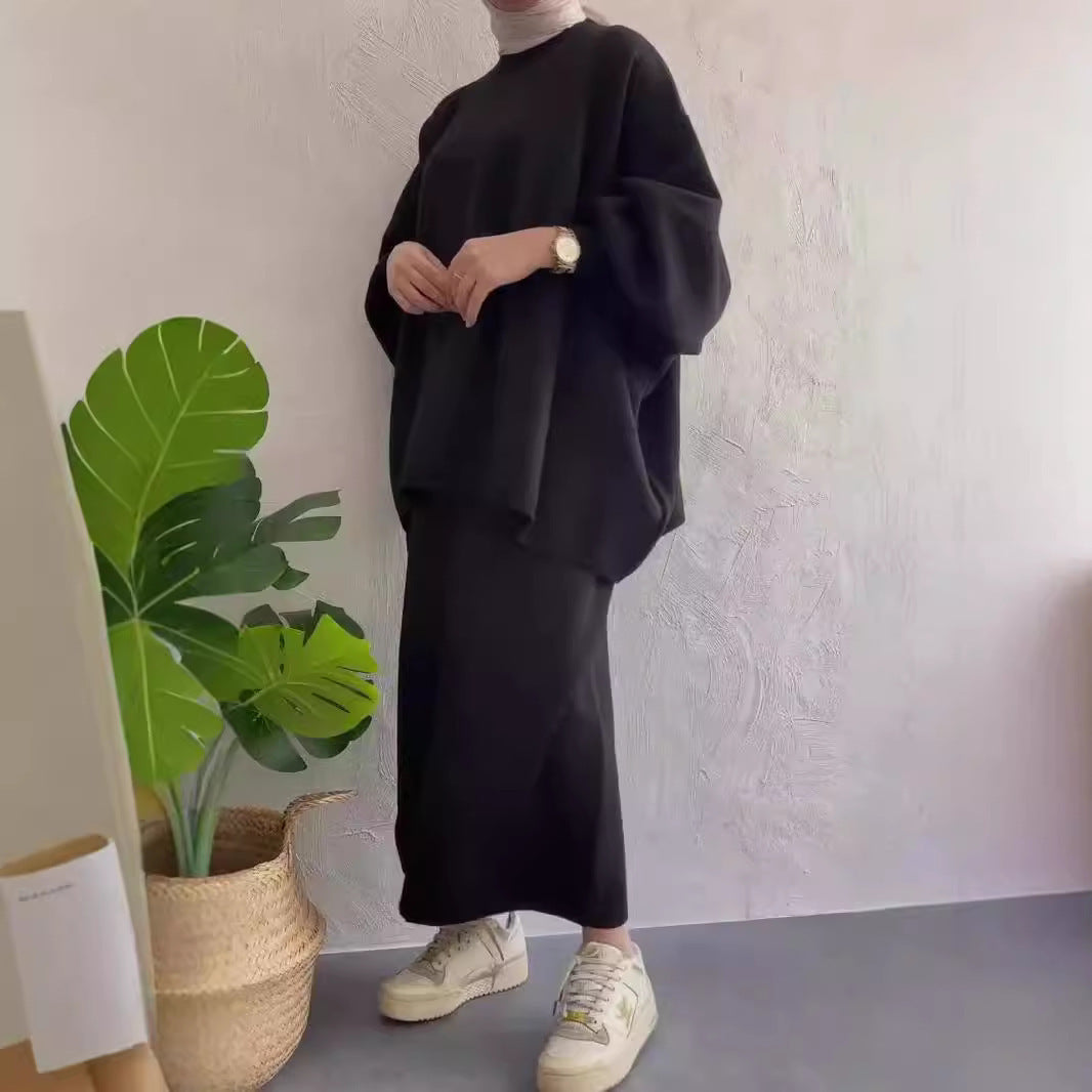Ensemble de survêtement décontracté pour femme, coupe ample avec poches confortables, Berg-Feldt