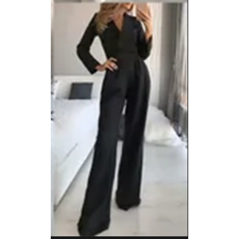 Combinaison élégante pour femme avec col bénitier classique et jambes longues Berg-Feldt