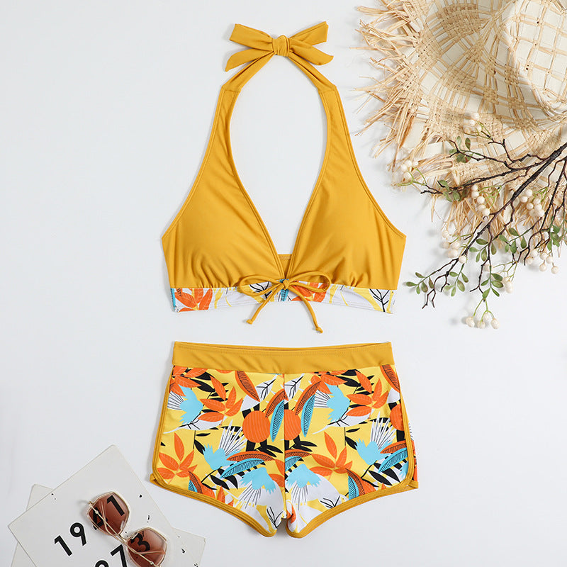 Ensemble bikini femme imprimé floral avec haut réglable par berg-feldt