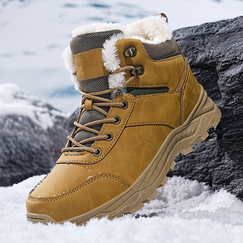 Damen Bottes d'hiver de haute qualité avec semelle intérieure isolée et semelle antidérapante Berg-Feldt