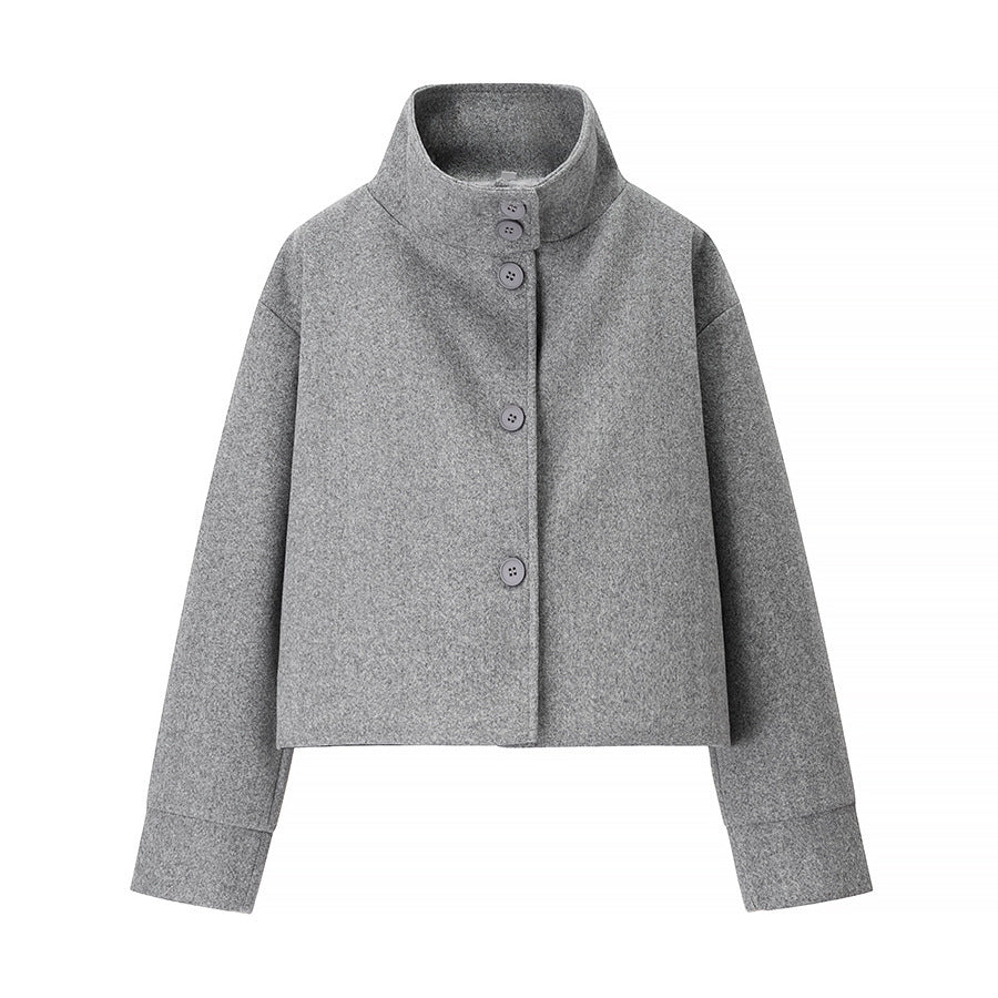 Veste courte femme à col moderne et détails boutonnés élégants Berg-Feldt