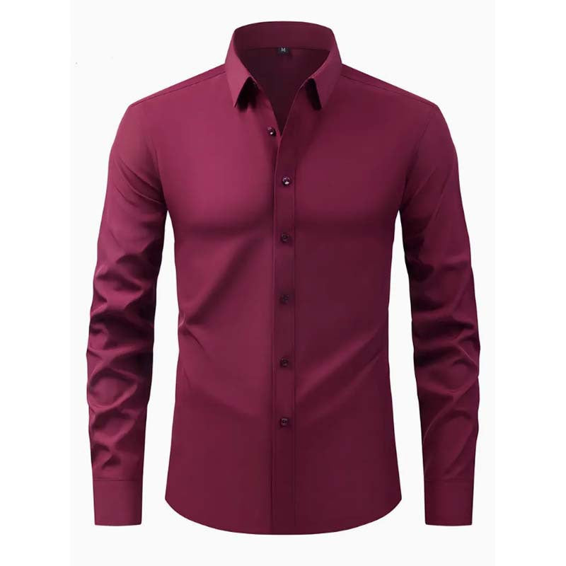 Chemise homme à manches longues, coupe innovante et design moderne Berg-Feldt