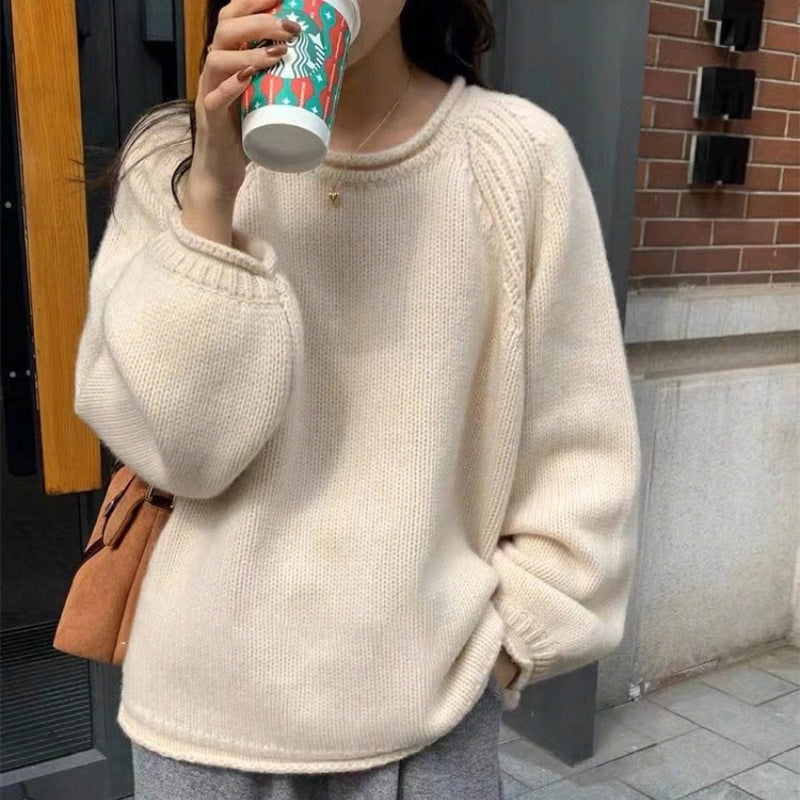 Pull en maille confortable pour femme avec coupe décontractée et manches aérées Berg-Feldt