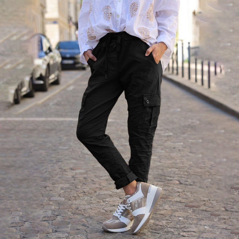 Berg-Feldt Pantalon cargo femme pour les loisirs