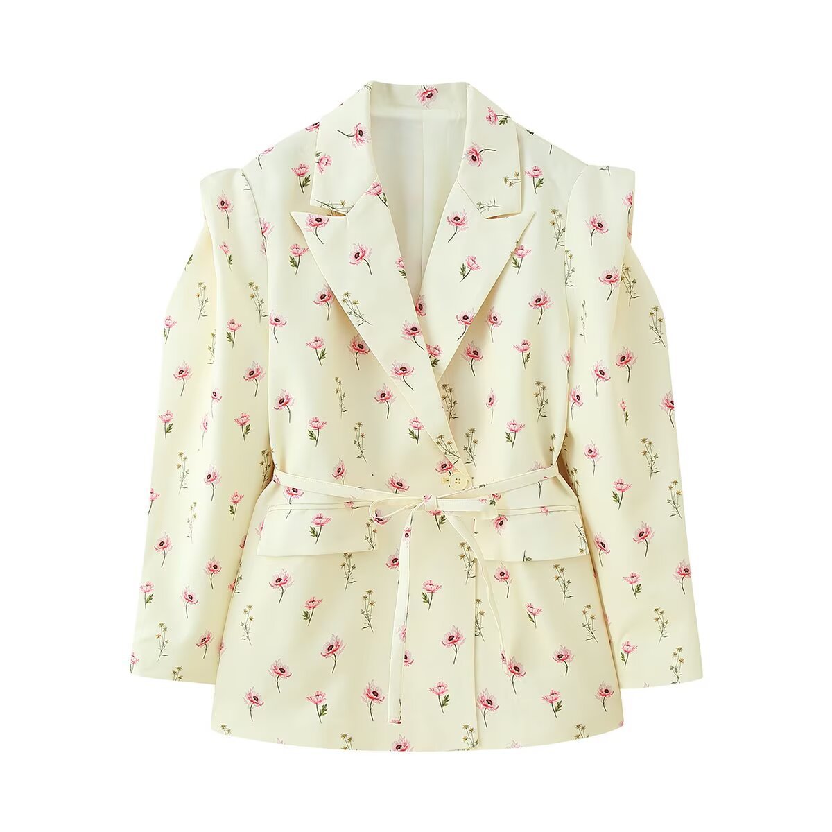 Blazer oversize femme élégant avec ceinture Berg-Feldt