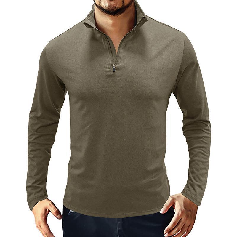 Herren Stehkragen Pullover Berg-Feldt