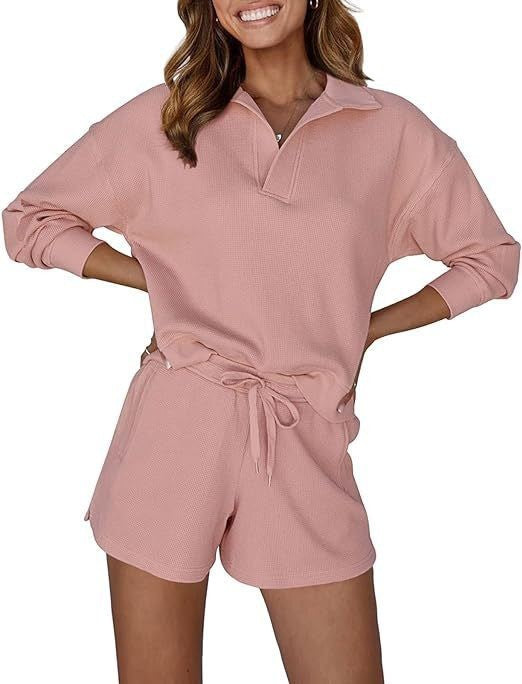 Ensemble short et polo décontracté Berg-Feldt pour femme