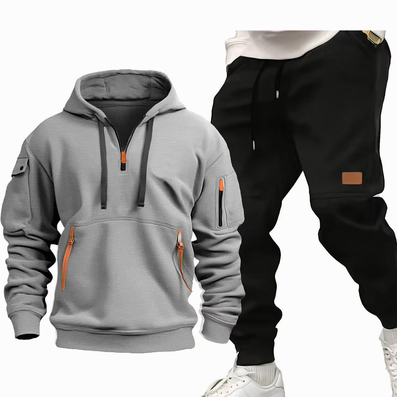 Herren Funktions-Hoodie und Jogginghose Set Berg-Feldt
