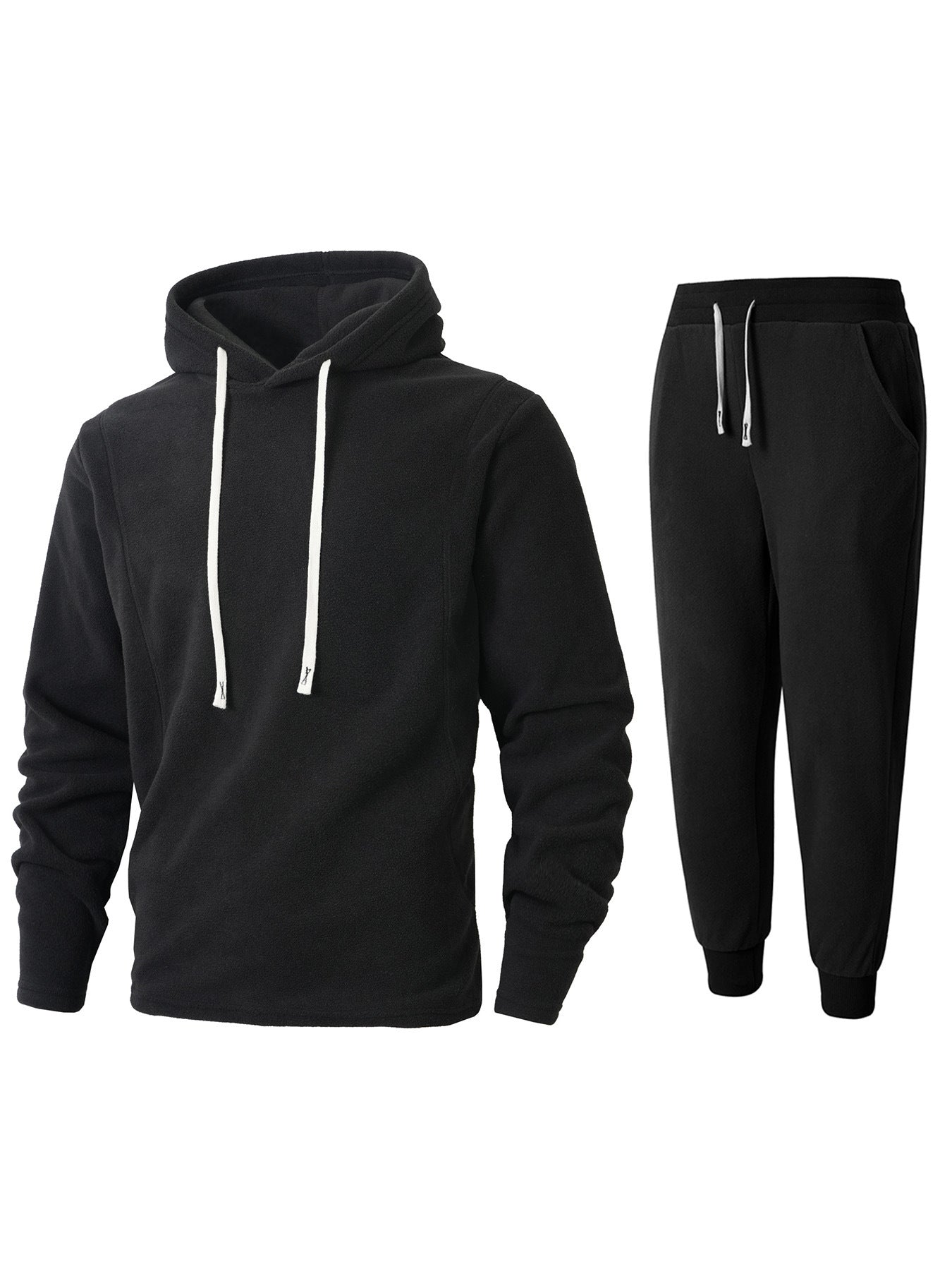 Ensemble polaire douillet à capuche et jogging pour femme Berg-Feldt