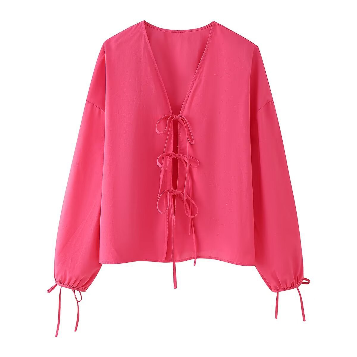 Women's Casual Lace-up Blouse berg-feldt