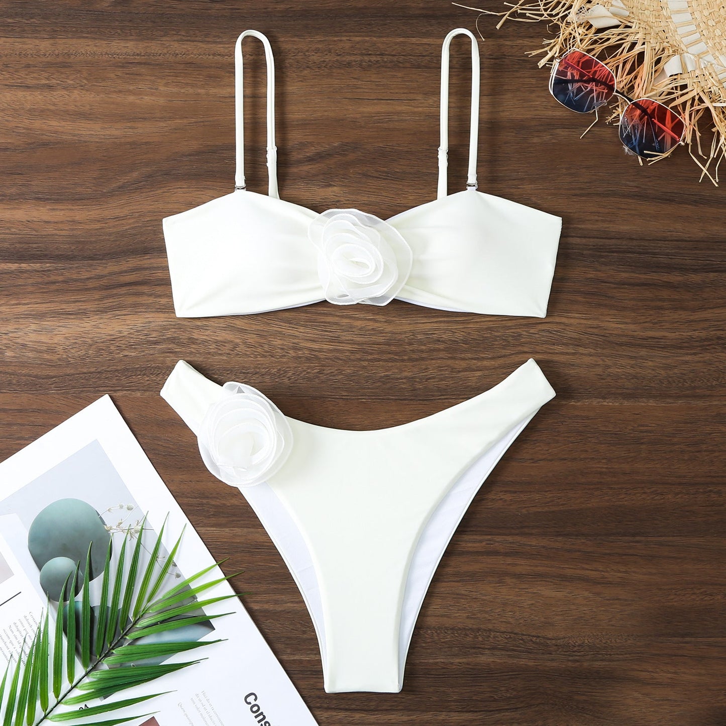 Women's Floral Embellished Bikini Set berg-feldt1750244142