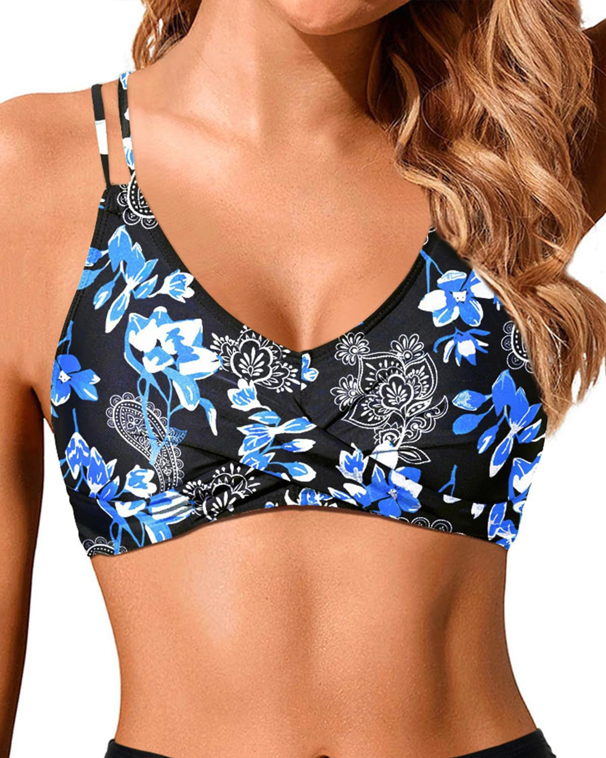 Haut de maillot de bain bralette léopard femme Berg-Feldt