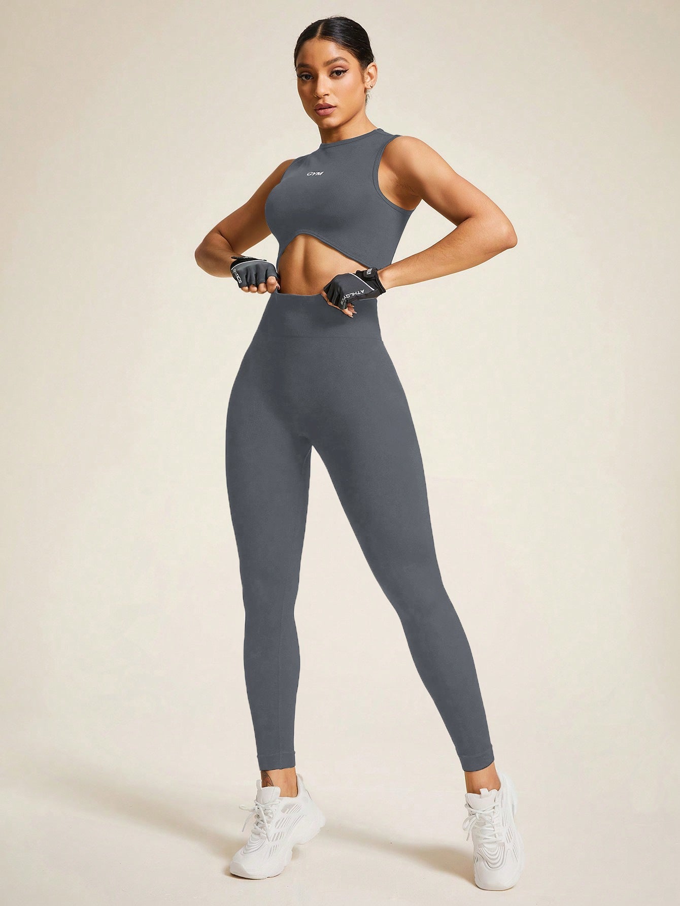 High-performance Sports Top and Leggings Set by berg-feldt for Women