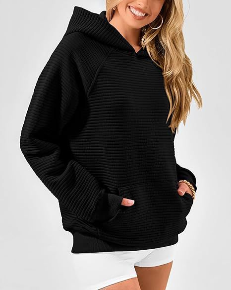 Hooded sweatshirt in textured fabric Berg-Feldt for women