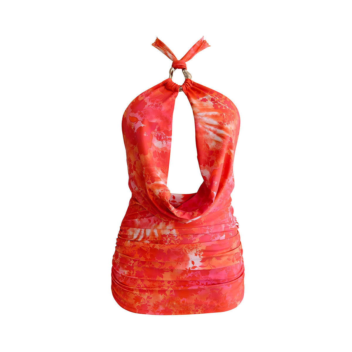Tankini Berg-Feldt pour femmes : Design cache-cœur élégant et confort optimal grâce à une matière élastique