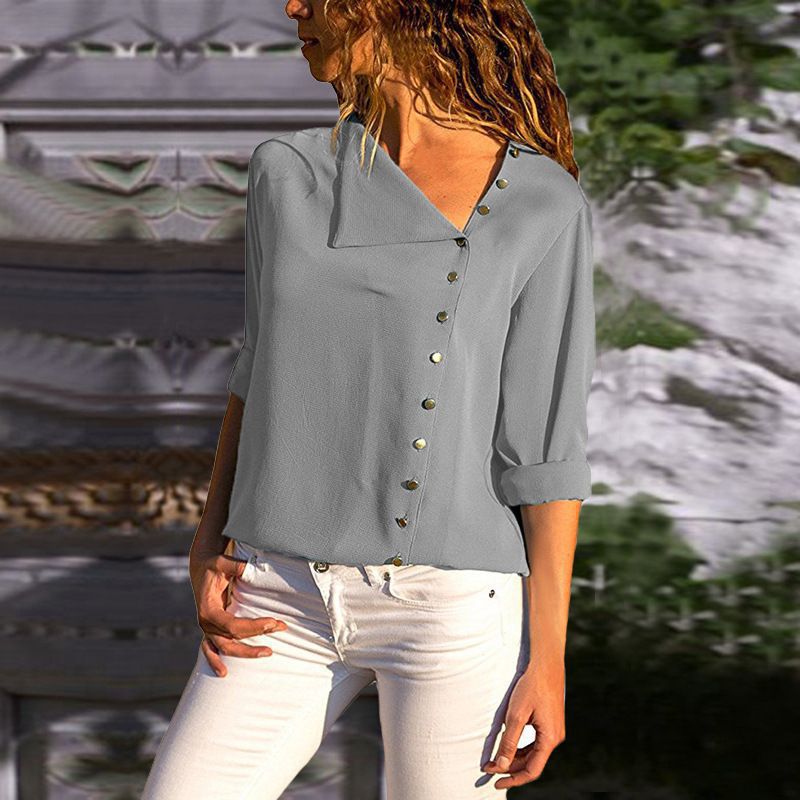 Chemise boutonnée décontractée pour femme par Berg-Feldt