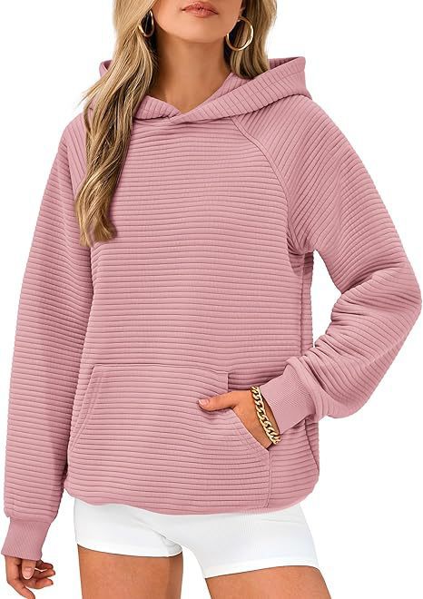Hooded sweatshirt in textured fabric Berg-Feldt for women