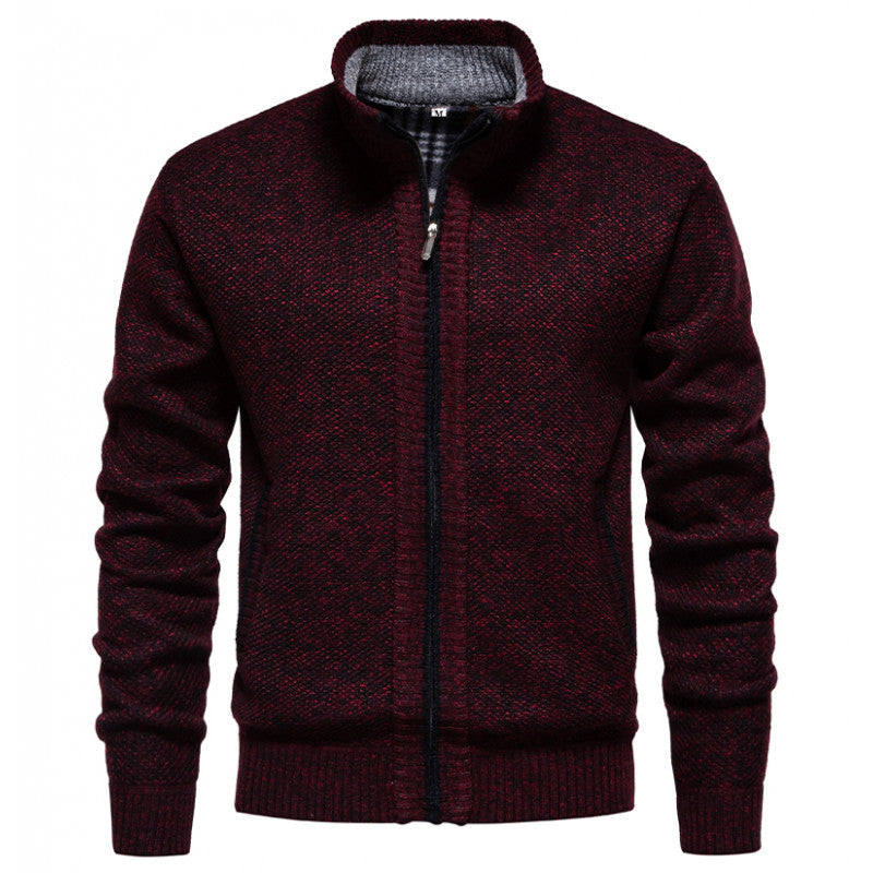 Cardigan élégant pour homme avec col montant et poches pratiques Berg-Feldt