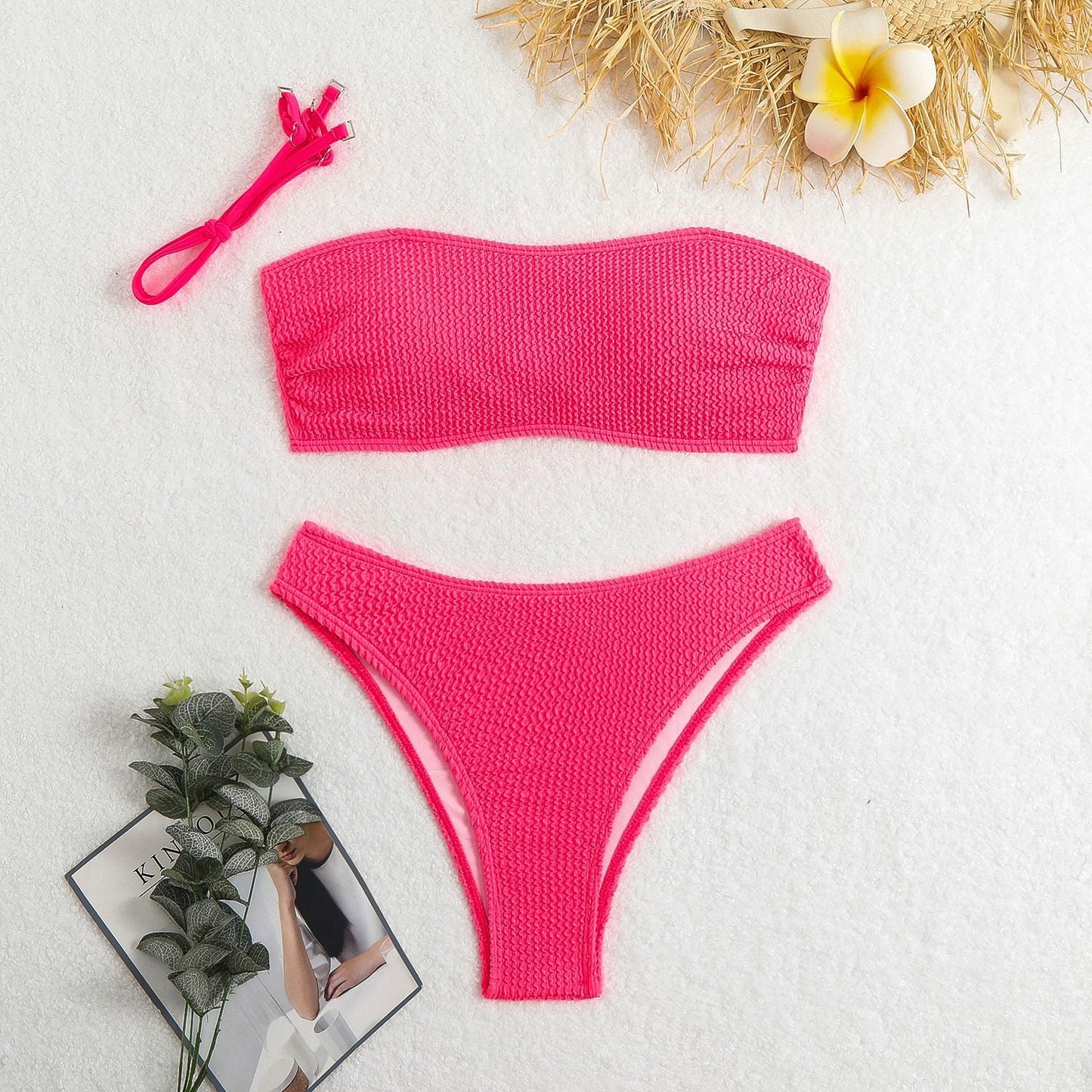 Women's Crochet Bandeau Bikini Set berg-feldt