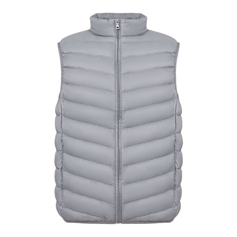 Gilet fonctionnel matelassé pour femme avec col montant et isolation légère Berg-Feldt