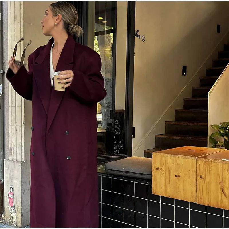 Damen Oversized Mantel Berg-Feldt