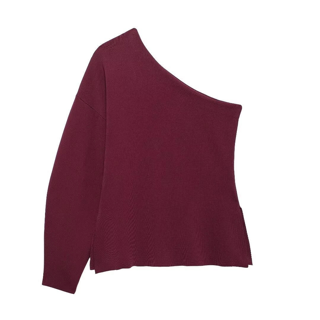 Women's Asymmetric Knit Sweater berg-feldt