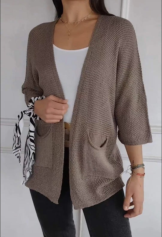 Cardigan décontracté ouvert pour femme avec poches pratiques Berg-Feldt