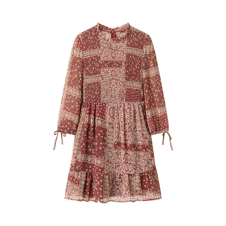 Robe droite patchwork bohème par berg-feldt