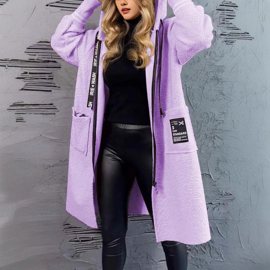 Veste Teddy Douillette avec Poches Pratiques Femme Berg-Feldt