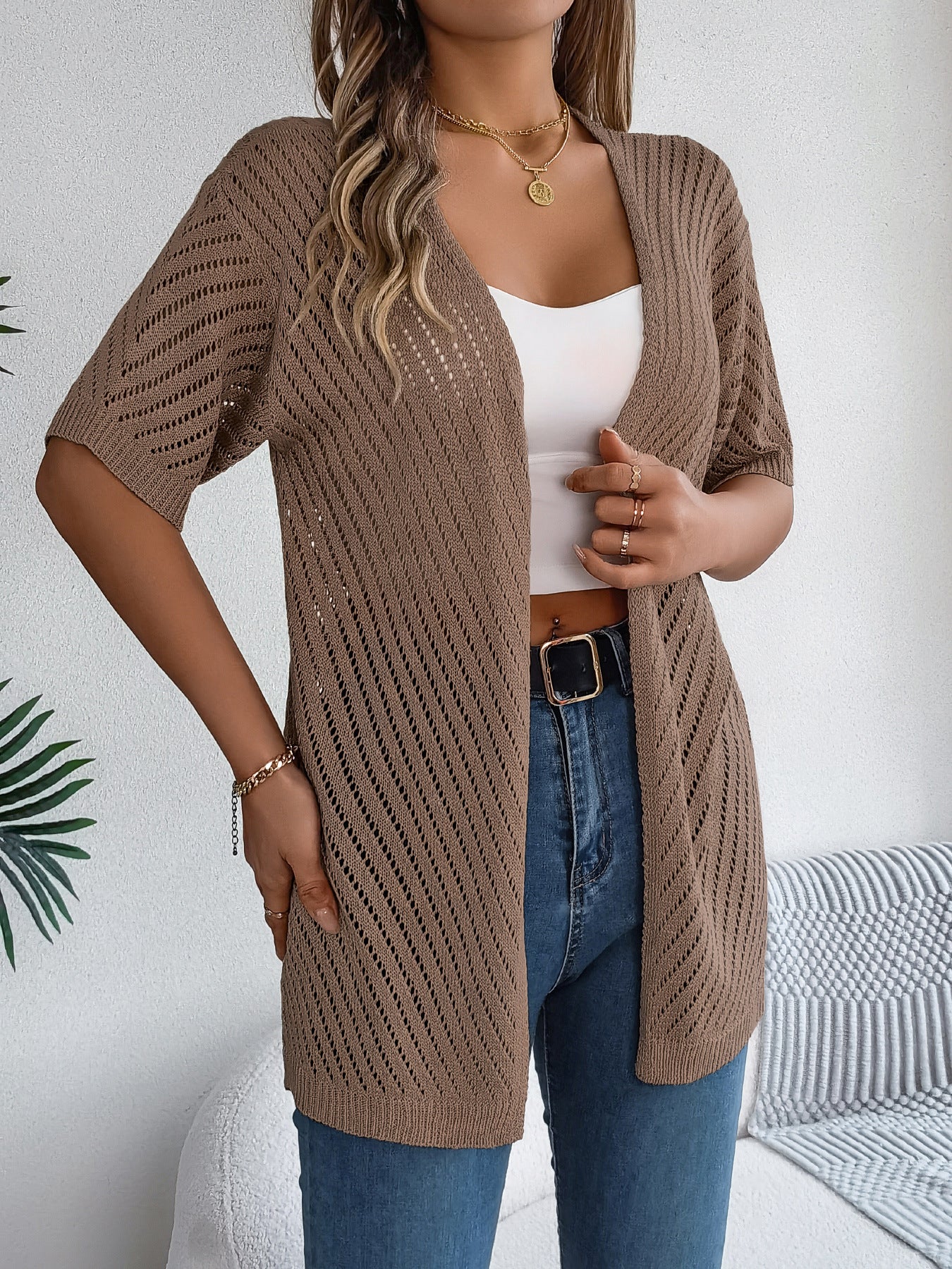 Cardigan élégant et léger pour femme de berg-feldt