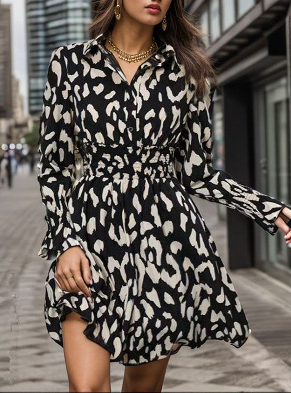 Robe à manches longues et coupe ajustée Berg-Feldt pour femme