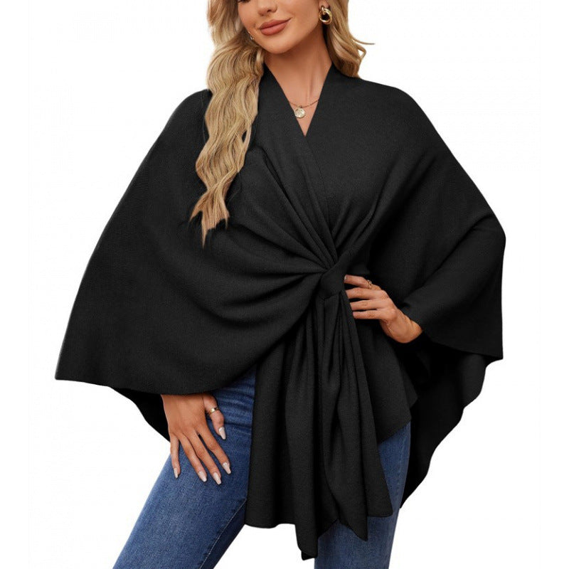 Damenmanteau tendance à enrouler avec un design à la mode Berg-Feldt