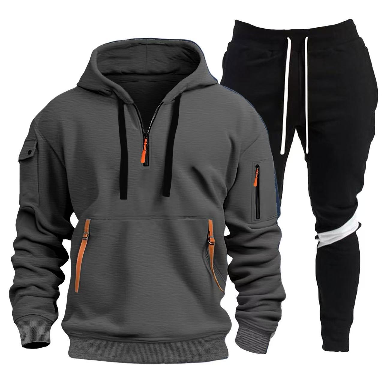 Herren Sportliche Hoodie- und Jogginghosen Kombination Berg-Feldt
