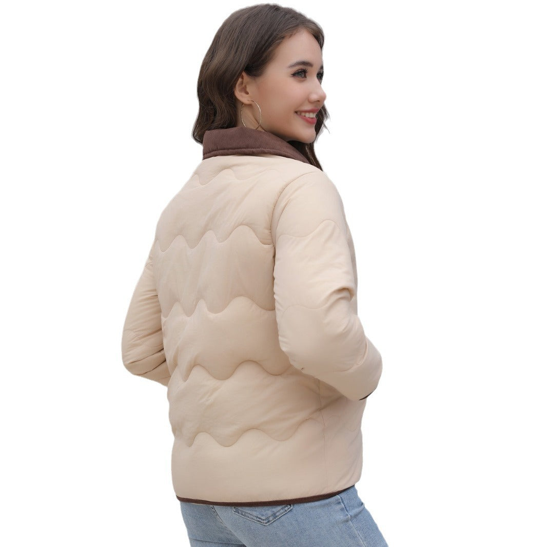 Veste courte matelassée pour femme avec col élégant Berg-Feldt