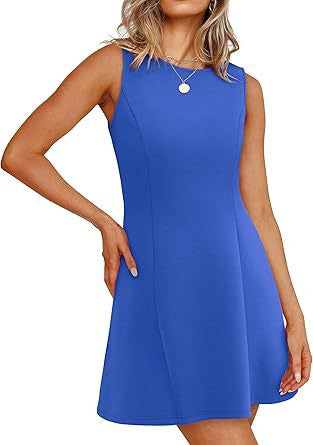 Robe trapèze sans manches intemporelle pour femme Berg-Feldt