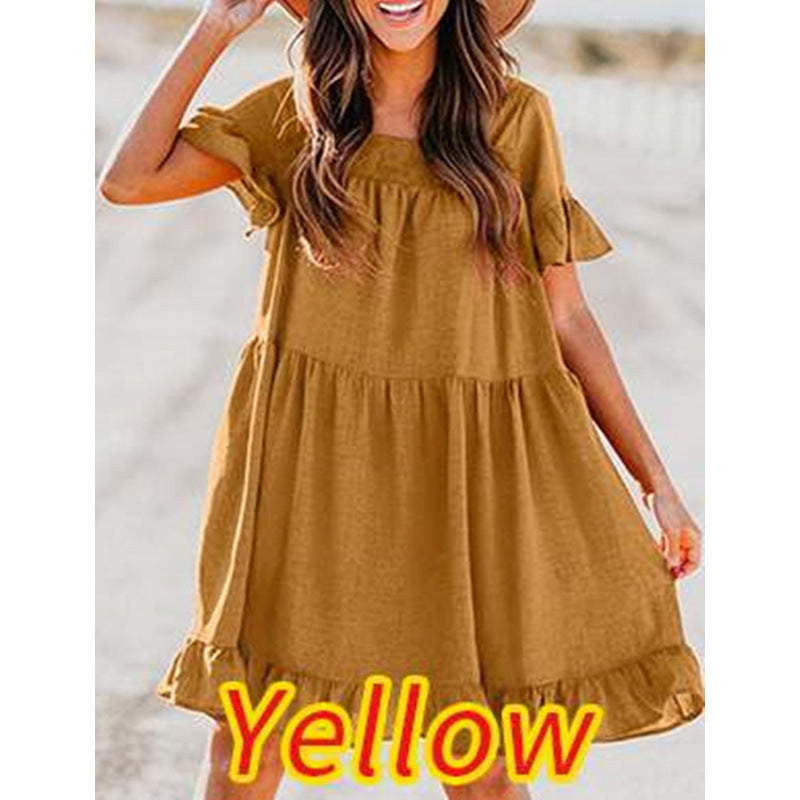 Robe d'été Berg-Feldt pour femme, décontractée et à étages