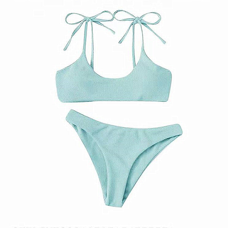 Berg-Feldt Ensemble de bikini côtelé pour femme