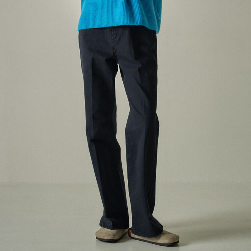 Bequeme Damenhose mit hohem Bund und geradem Schnitt von berg-feldt