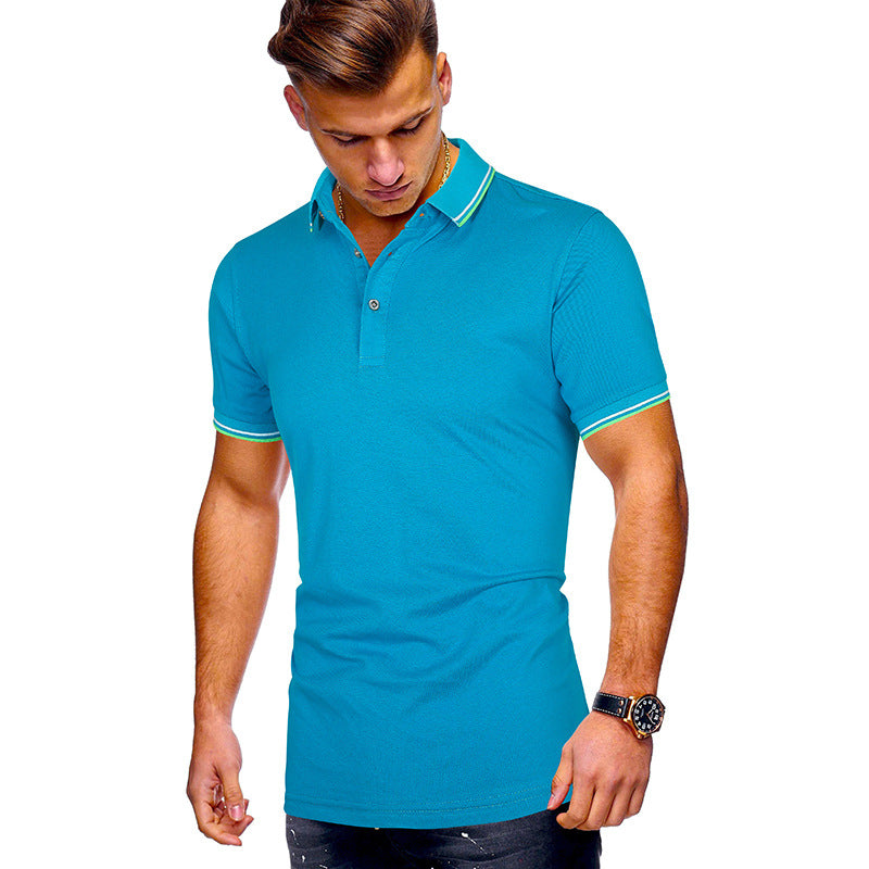 Herren Poloshirt mit modernen Akzenten Berg-Feldt