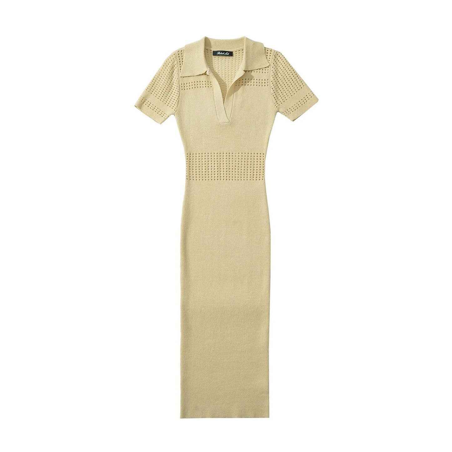 Robe longue polo en maille respirante pour femme de berg-feldt