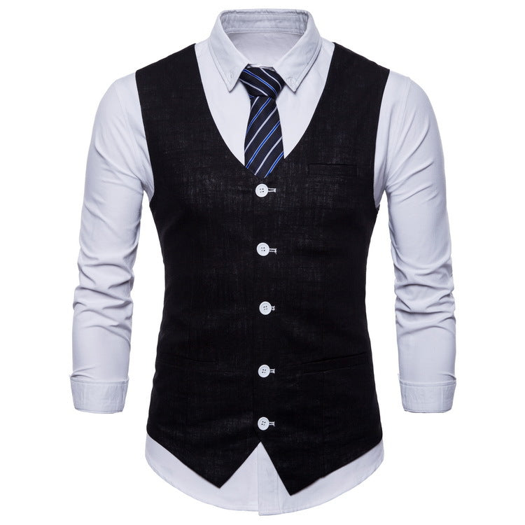 Gilet de costume élégant pour homme avec poches pratiques et design détaillé Berg-Feldt