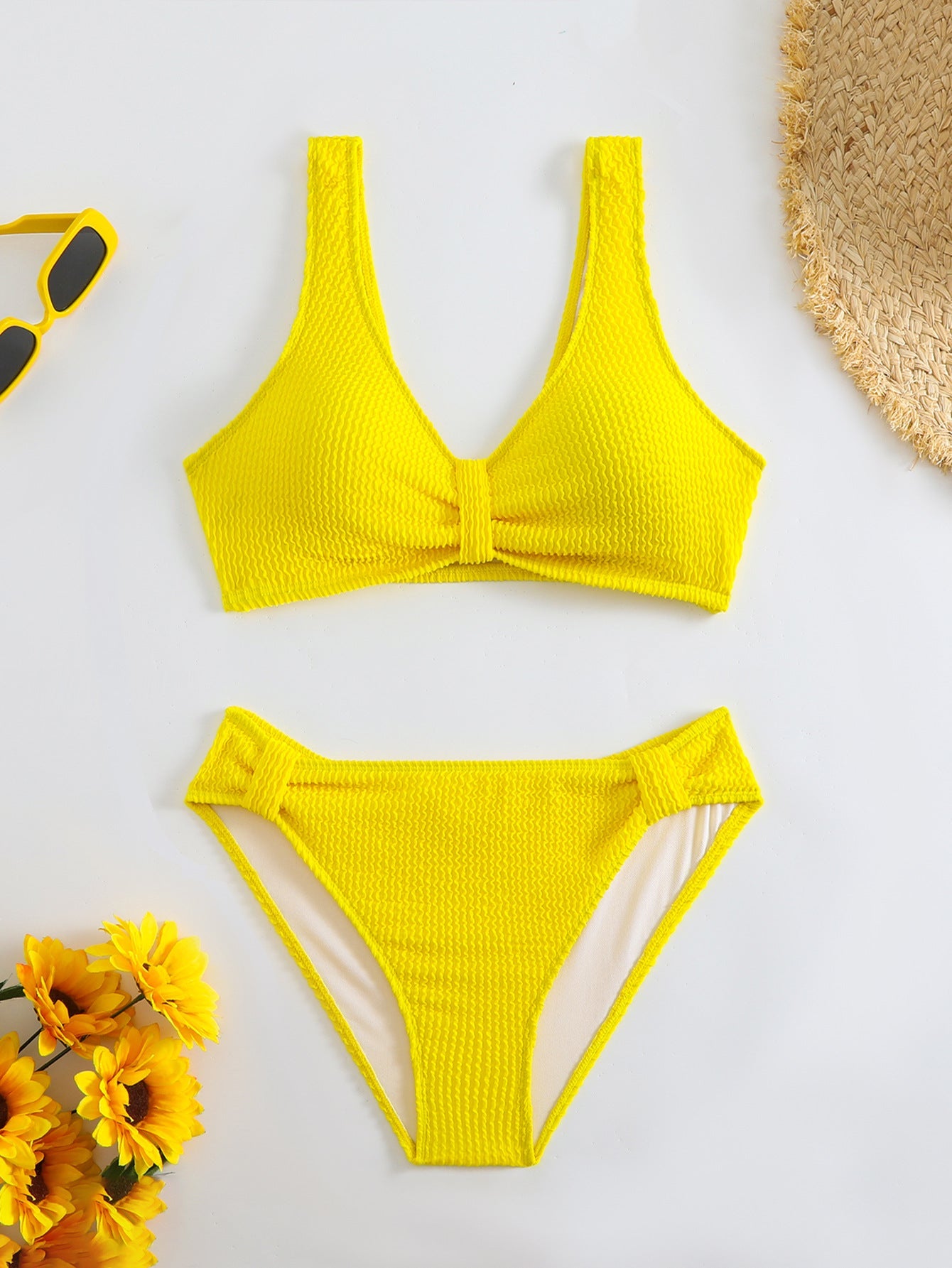 Haut de maillot bralette et culotte taille haute Berg-Feldt pour femme