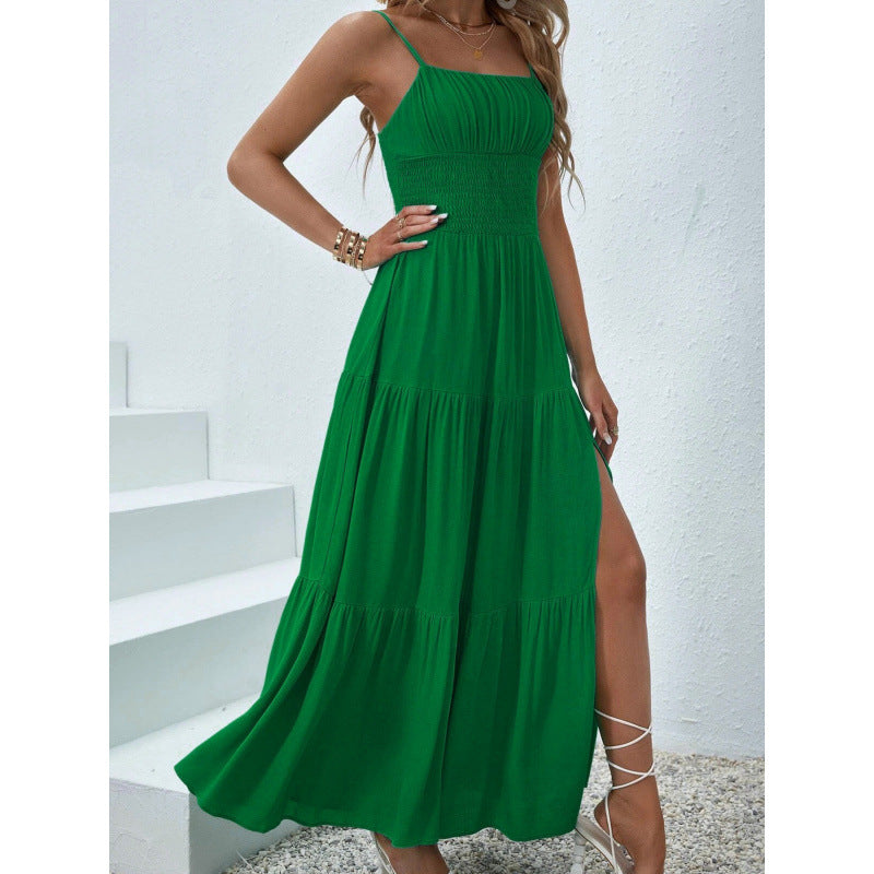 Maxikleid für Damen mit verstellbaren Spaghettiträgern von berg-feldt