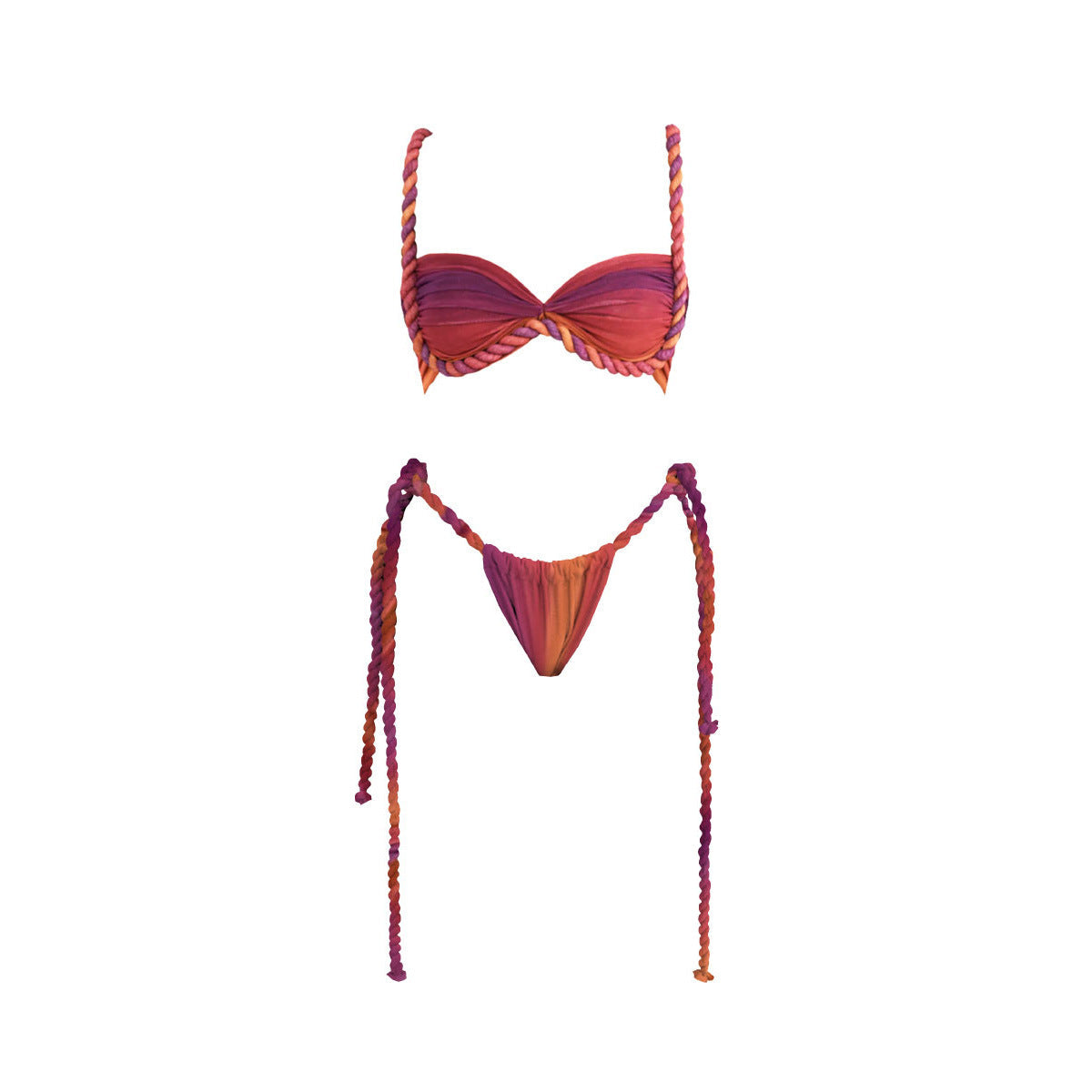Bikini avec détails tressés et coupe tendance de berg-feldt