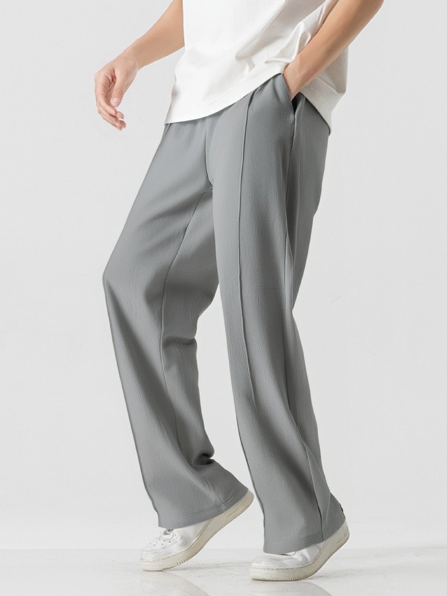 Pantalon décontracté large et élégant pour homme en tissu respirant Berg-Feldt